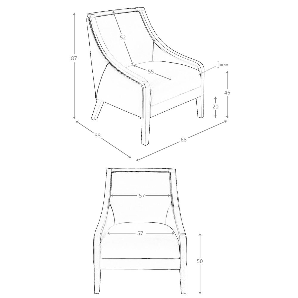 Fauteuils - Fauteuil en cuir gris - ANGEL CERDÁ