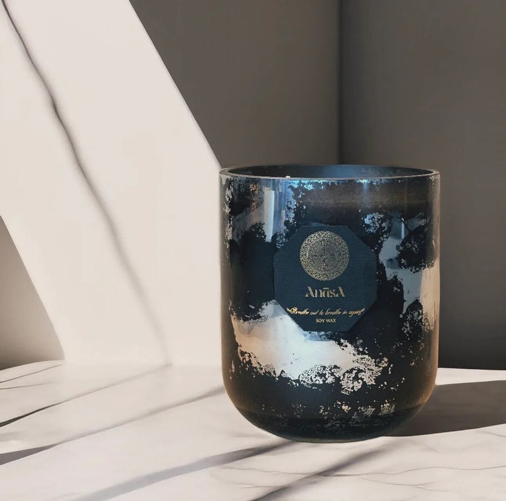 Candles - Handcrafted Luxury Soy Wax Candle - Eros Pathos - ANĀSA COLLECTION