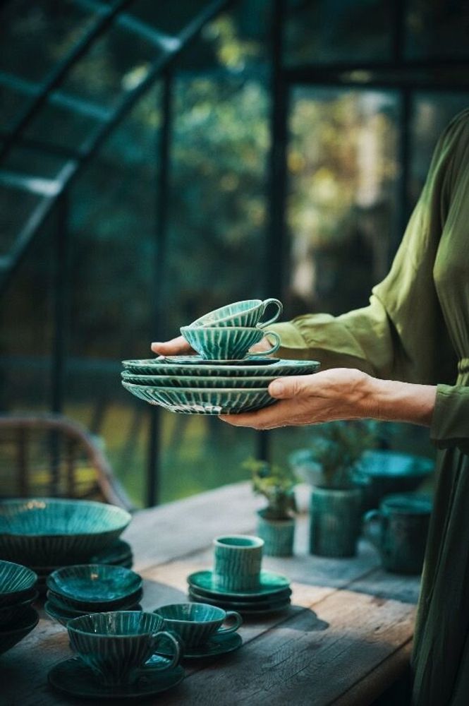 Assiettes au quotidien - Verde Lanza by Pascale Naessens - SERAX & VALERIE_OBJECTS