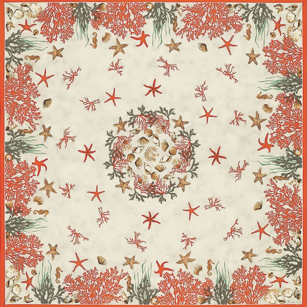 Linge de table textile - Nappe Corail - BEAUVILLÉ