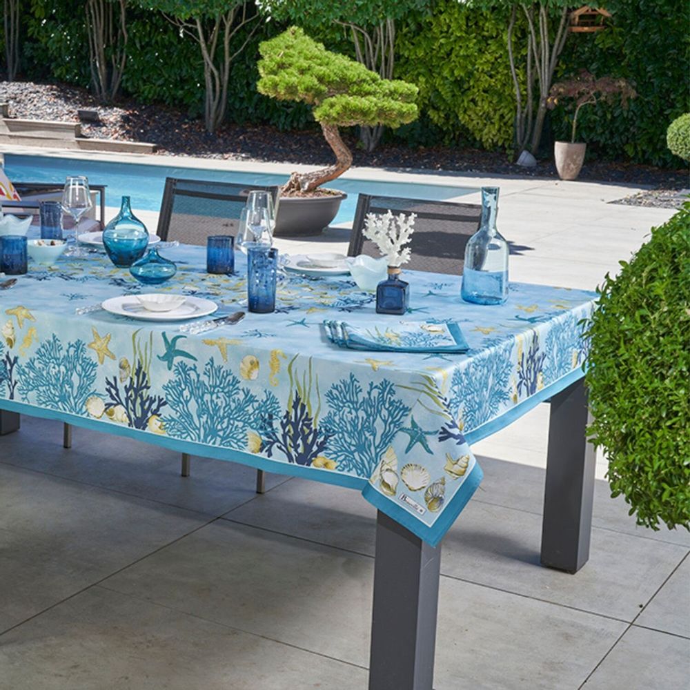 Linge de table textile - Nappe Corail - BEAUVILLÉ