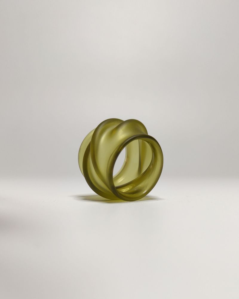Bijoux - Bague en verre soufflé - AGAPURNI