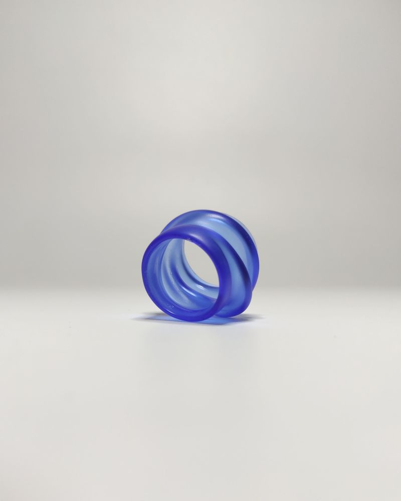 Bijoux - Bague en verre soufflé - AGAPURNI
