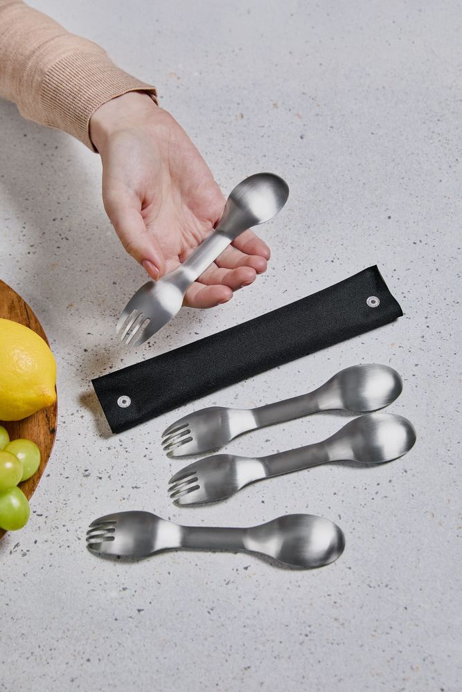 Cuisines de jardin - Ensemble de verres x 4 pièces - Acier Inoxydable -  Outdoor Collection - BLACK+BLUM EUROPE