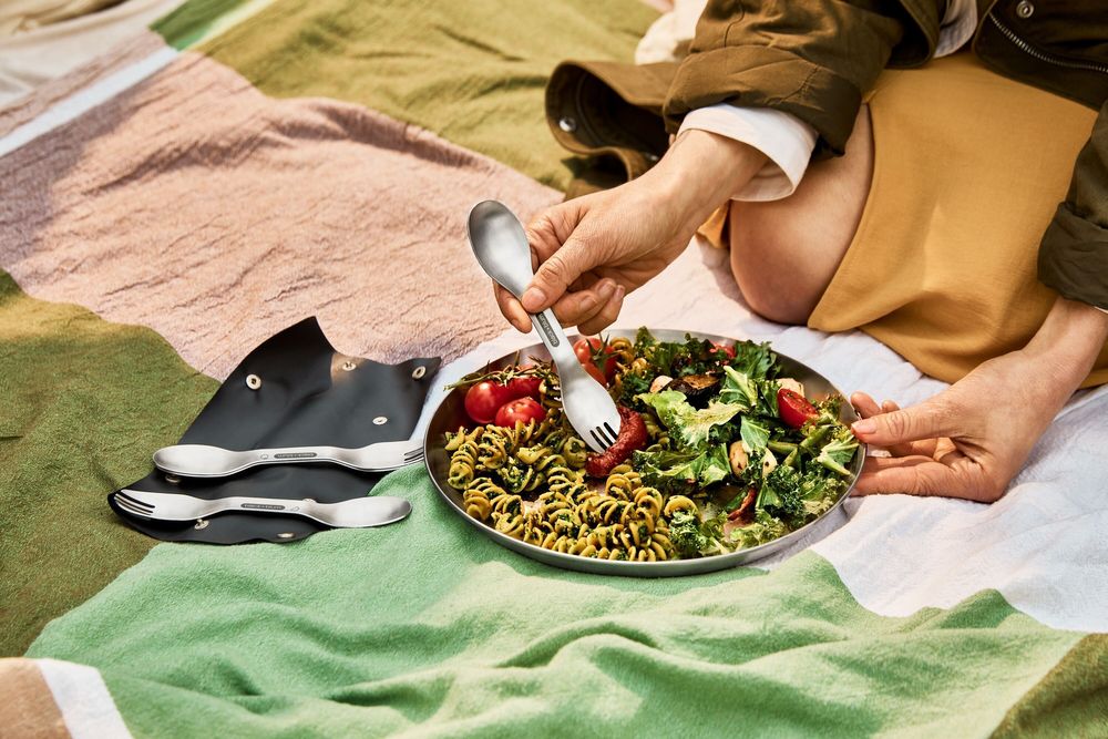 Cuisines de jardin - Ensemble de verres x 4 pièces - Acier Inoxydable -  Outdoor Collection - BLACK+BLUM EUROPE