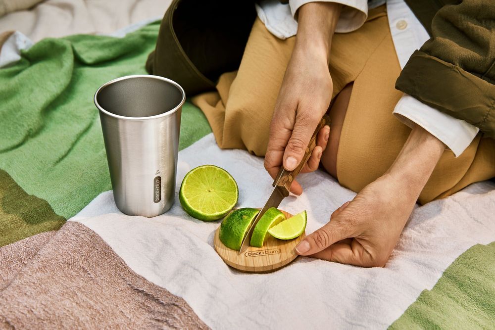 Cuisines de jardin - Ensemble de verres en Inox inoxydable - 4 pièces - Outdoor collection - BLACK+BLUM EUROPE