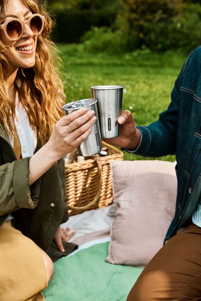 Cuisines de jardin - Ensemble de verres en Inox inoxydable - 4 pièces - Outdoor collection - BLACK+BLUM EUROPE