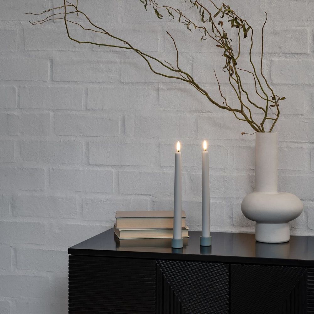 LED modules - Oyster Grey Classic Taper Candle - UYUNI LIGHTING