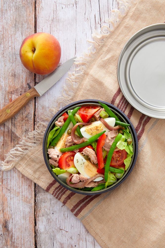 Boîtes de conservation - Lunch Box- Boite à Lunch en verre borosilicaté 750ml - BLACK+BLUM EUROPE