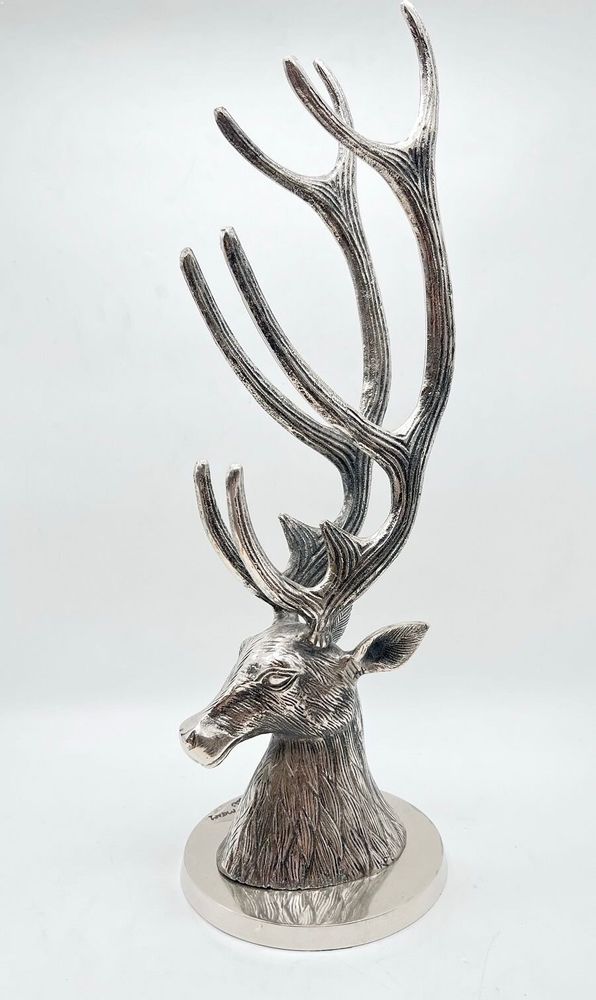 Decorative objects - RACK FOR 3 NICKEL BOTTLES' DEER ' - FANCY