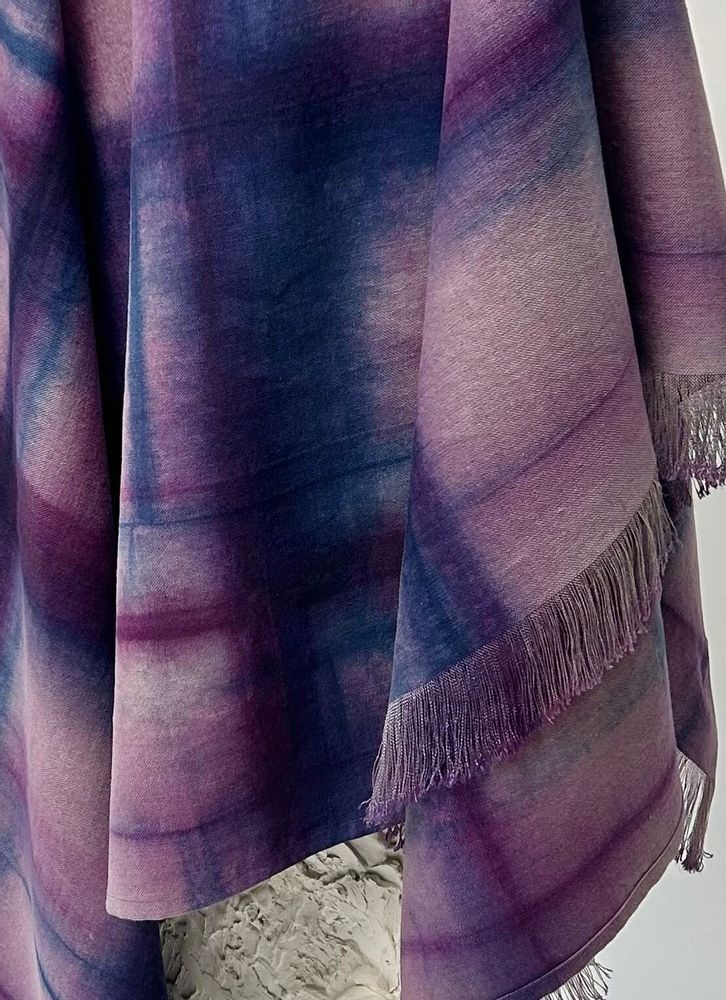 Throw blankets - HL 8 Hand-dyed hemp and linen blanket - OTTUNO