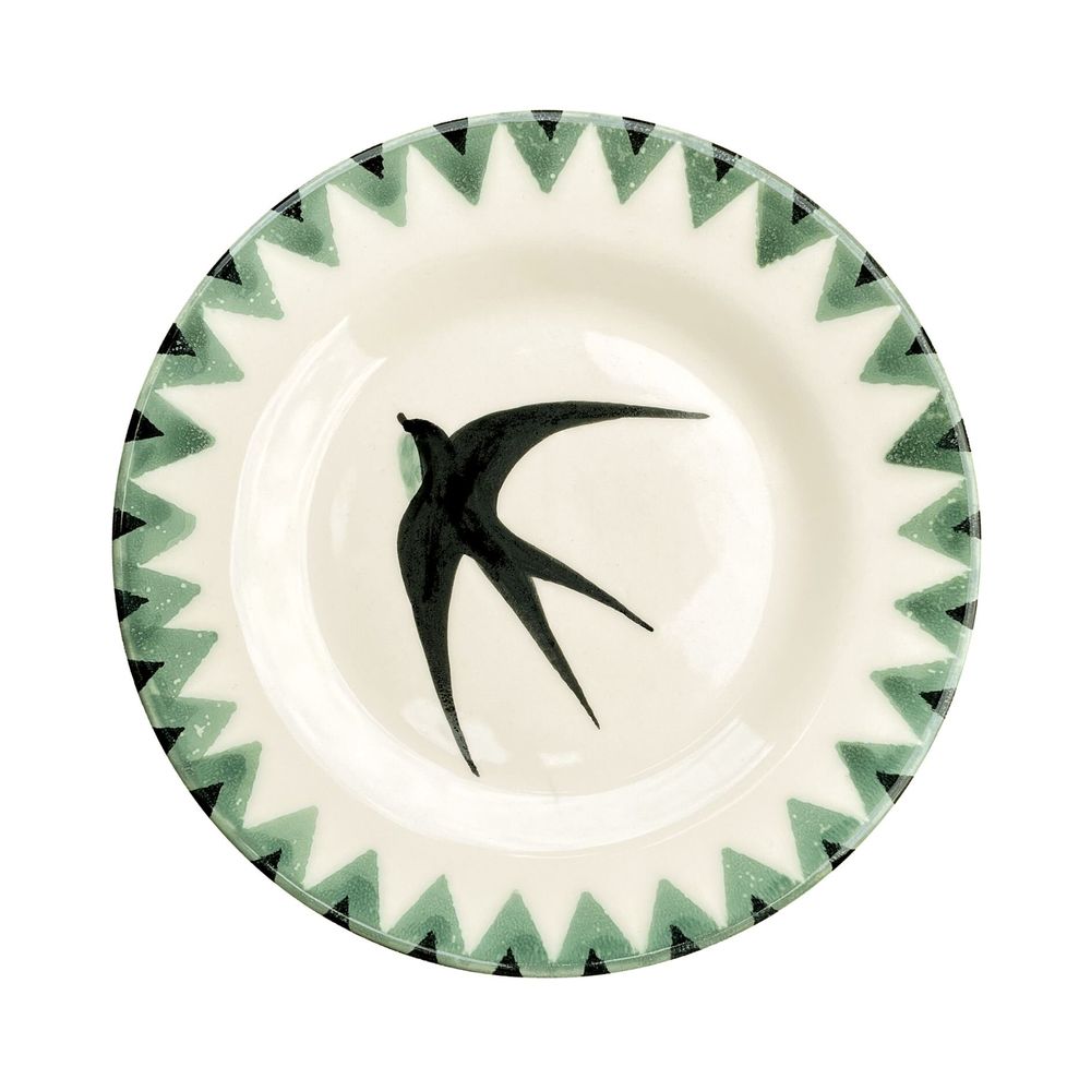 Everyday plates - SWALLOWS - FAIENCERIE GEORGES