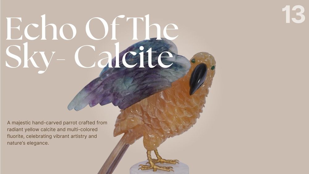 Sculptures, statuettes and miniatures - Celestial Plumage - PRESTONEX DESIGN PVT LTD