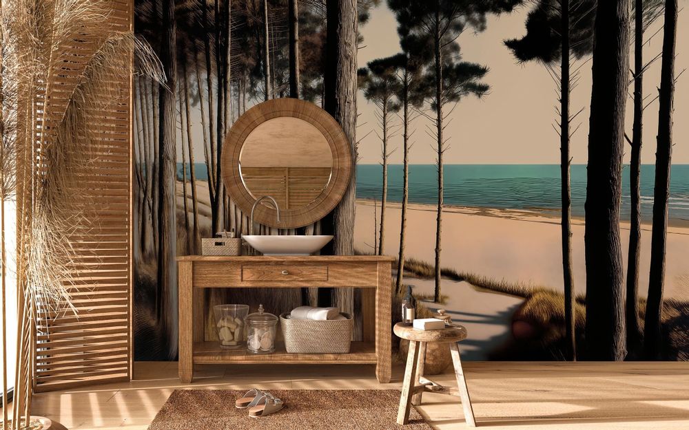 Papiers peints - Papier peint sur mesure LANDES - LGD01 DECOR MURAL SUR MESURE