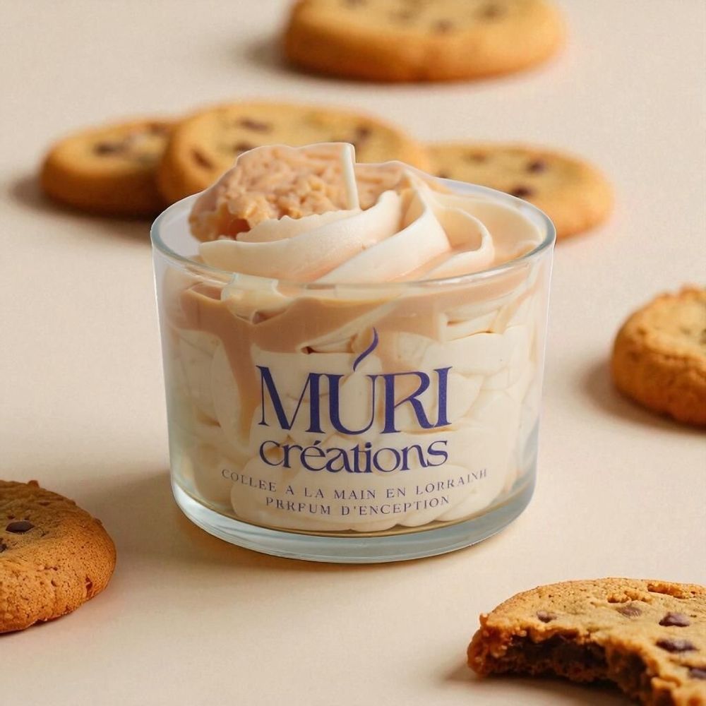 Gifts - Cookie scented candle - 150ml - MURI CREATIONS