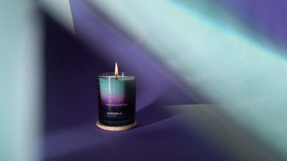 Bougies - Bougie parfumée Aurora 350 g - SKANDINAVISK