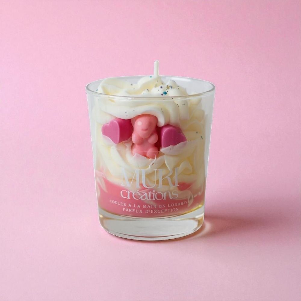 Cadeaux - Bougie parfumée Amour de bébé - 200ml - MURI CREATIONS