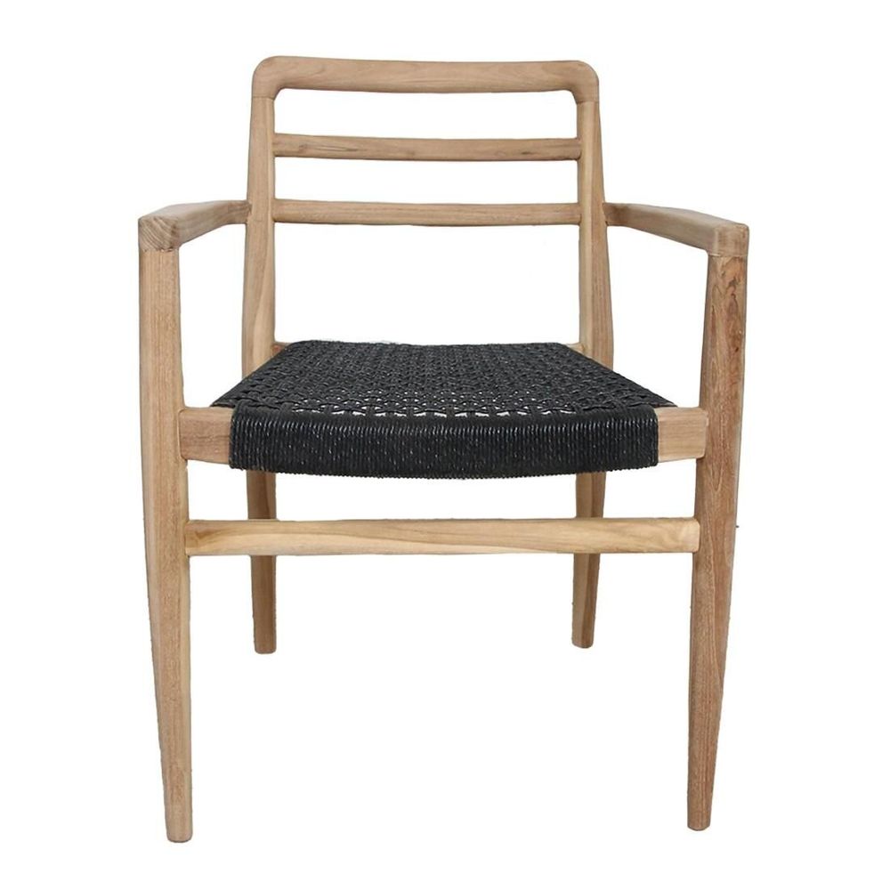 Chaises - Verano outdoor armchair black - RAW MATERIALS