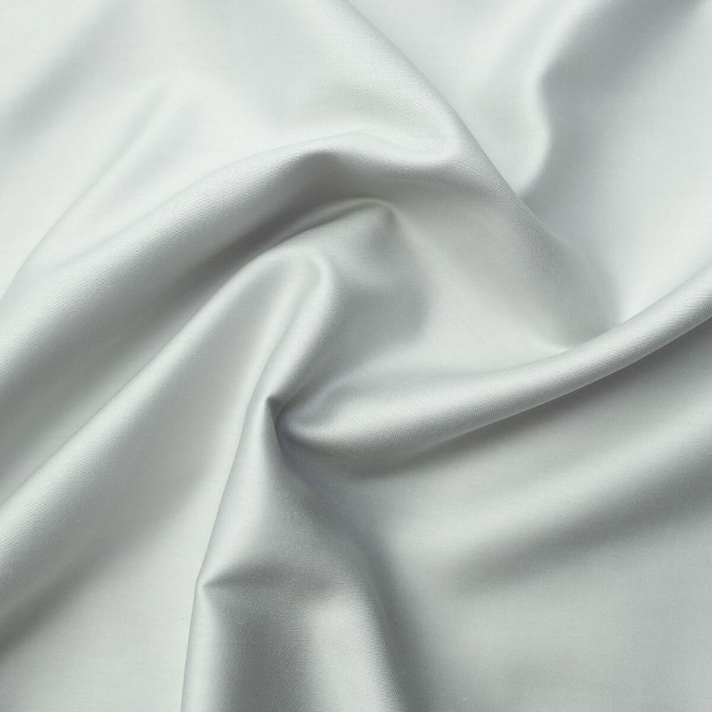 Bed linens - Sateen Pillowcase 50x70cm, Silvery - DILIOS