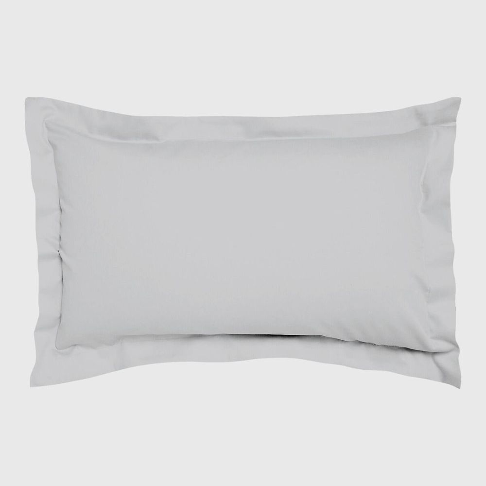 Bed linens - Sateen Pillowcase 50x70cm, Silvery - DILIOS