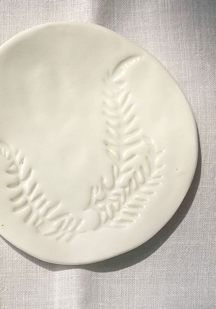Assiettes au quotidien - Coupelles à encens - en porcelaine, faites à la main, Made In France - TOTEM NATURE