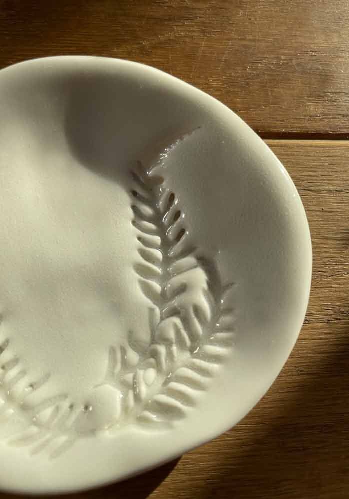 Assiettes au quotidien - Coupelles à encens - en porcelaine, faites à la main, Made In France - TOTEM NATURE