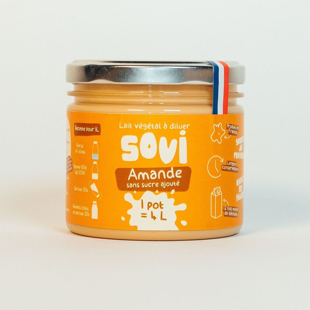 Coffee and tea - Organic almond vegetable milk - SOVI