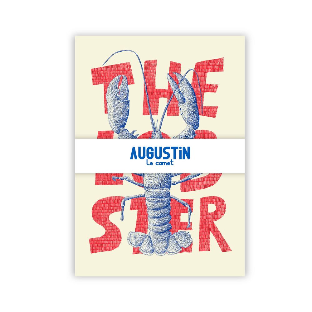Stationery - The lobster - carnet - AUGUSTIN