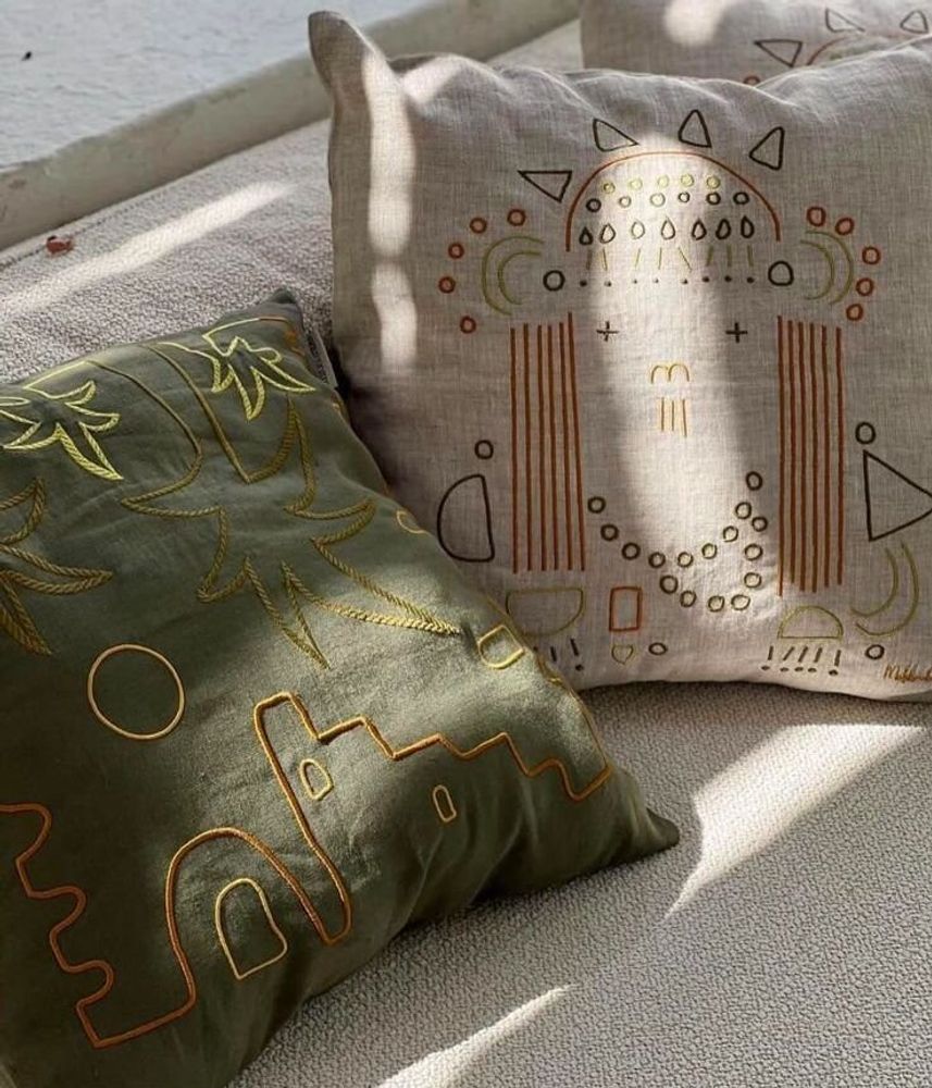 Cushions - Land & Tribe - ARTISANAT DE TUNISIE