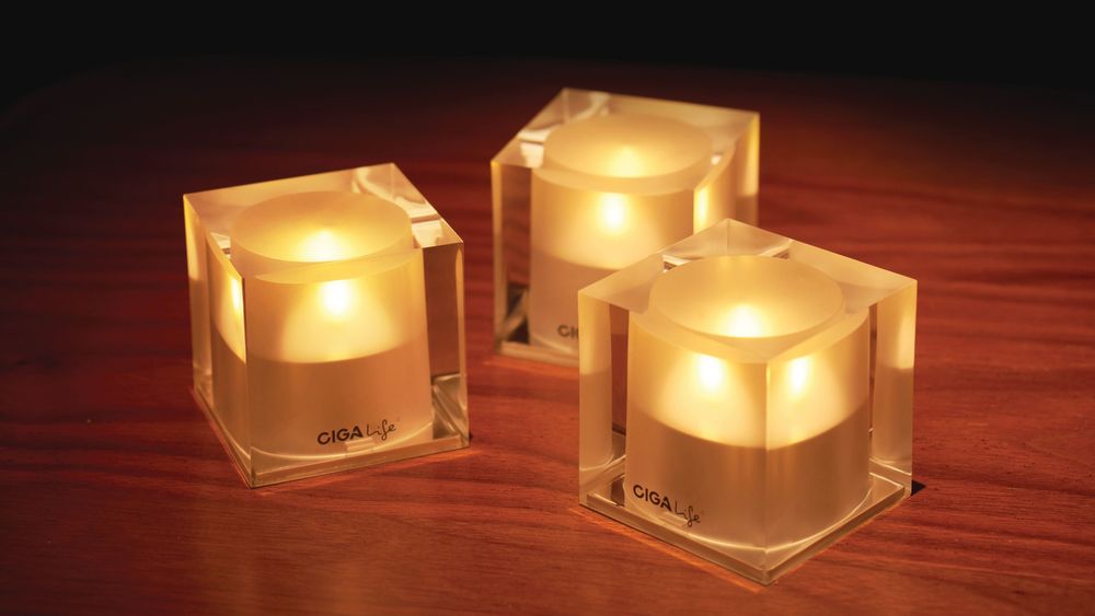 Design objects - Little Square Solar Candle - SHENZHEN CIGA DESIGN CO., LTD.