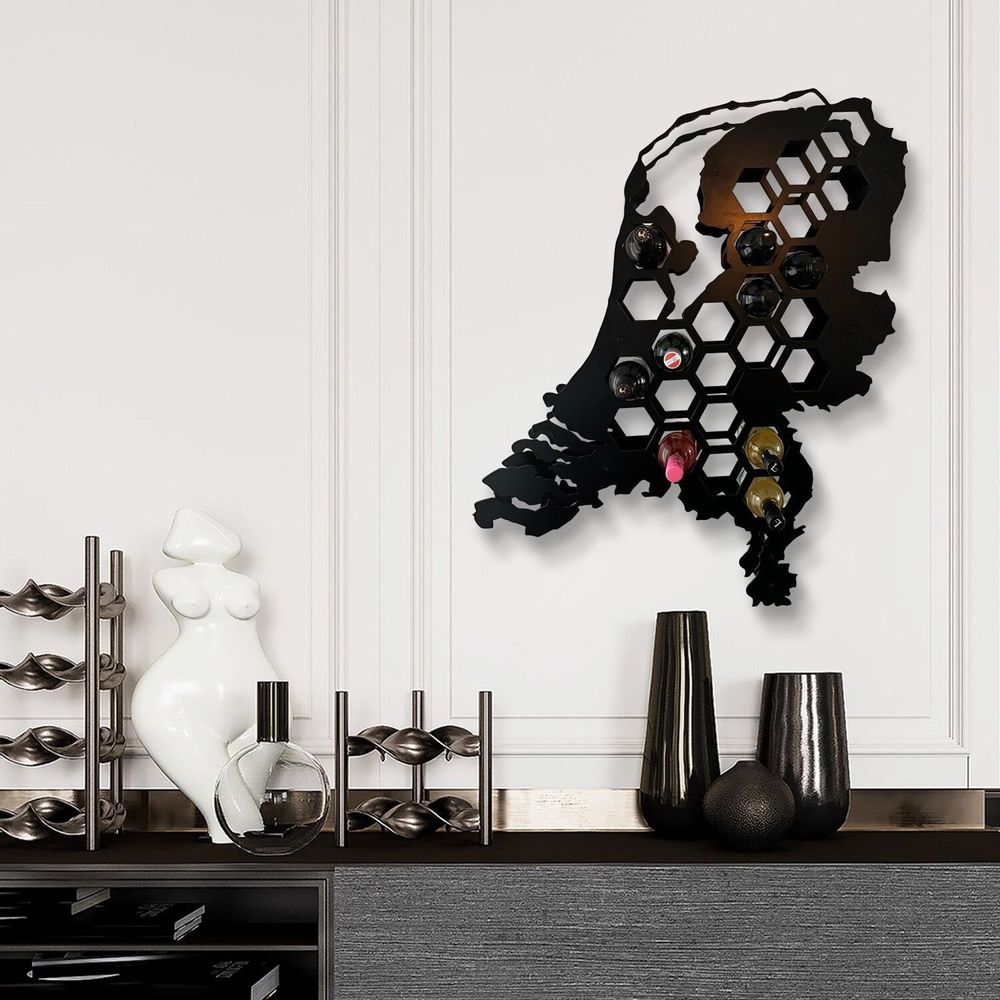 Services - Netherlands Steel Wall Wine Rack – Holds 24 Bottles - INCREDIBLE DESIGNS