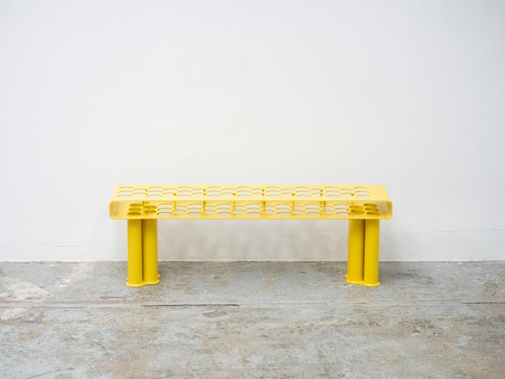 Chaises de jardin - Olympic Bench Full Metal - HALL HAUS