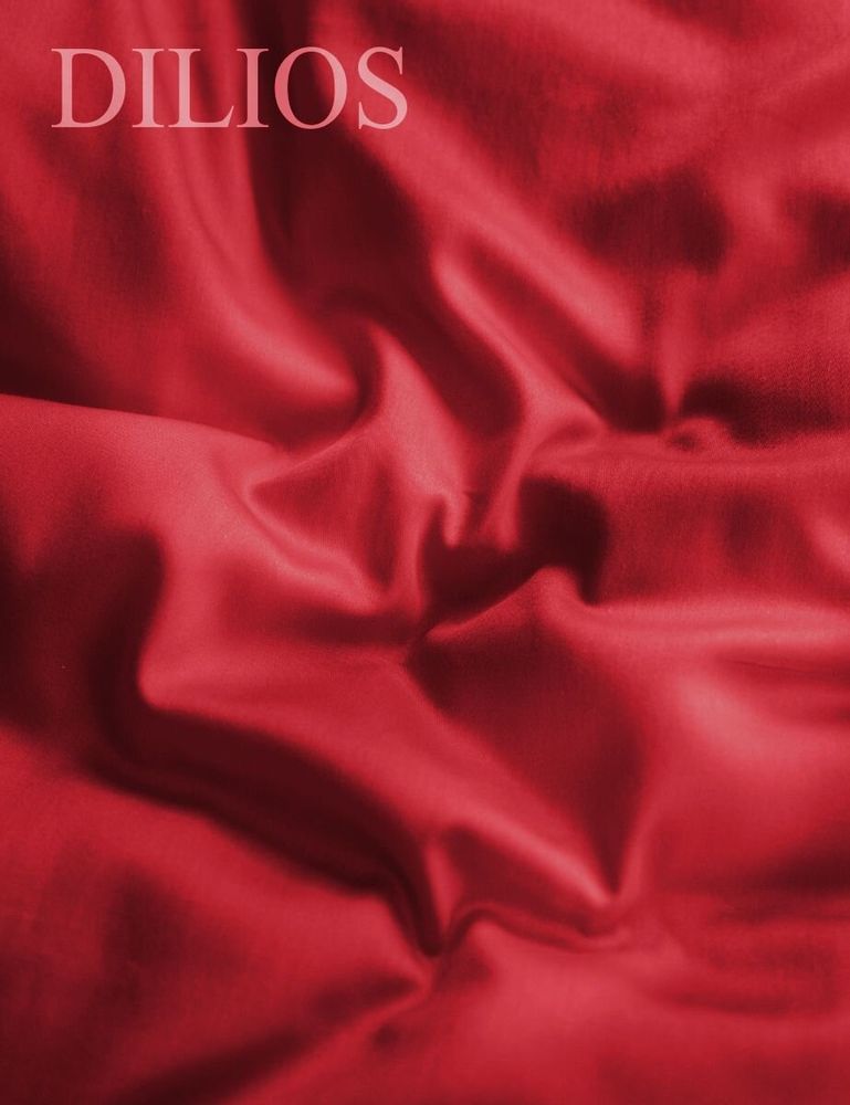 Bed linens - Sateen Pillowcase 50x70cm, Red - DILIOS