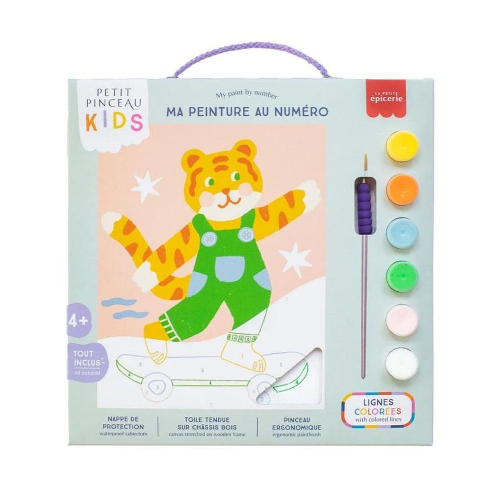 Loisirs créatifs pour enfant - Coffret peinture au numéro - KIDS - LA PETITE EPICERIE