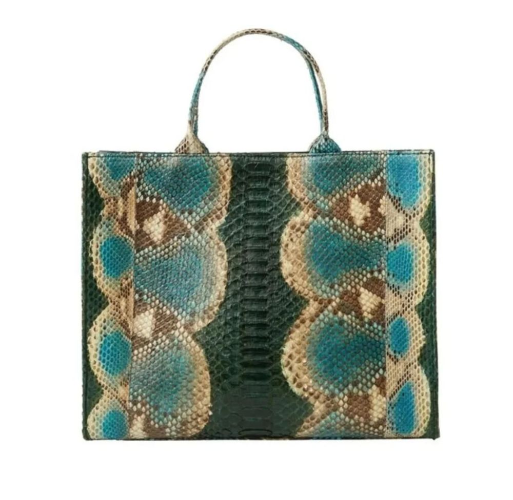Sacs et cabas - LE PYTHON ADÈLE BLEU MARINE - SARAH STEWART
