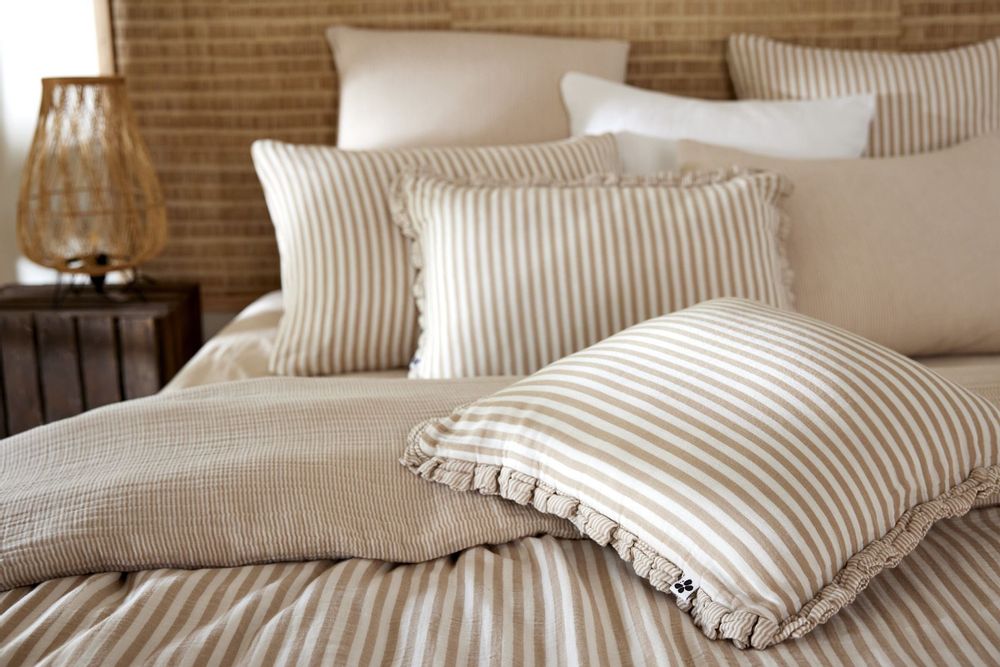 Bed linens - Cotton gauze, my love! - L'EFFET PAPILLON
