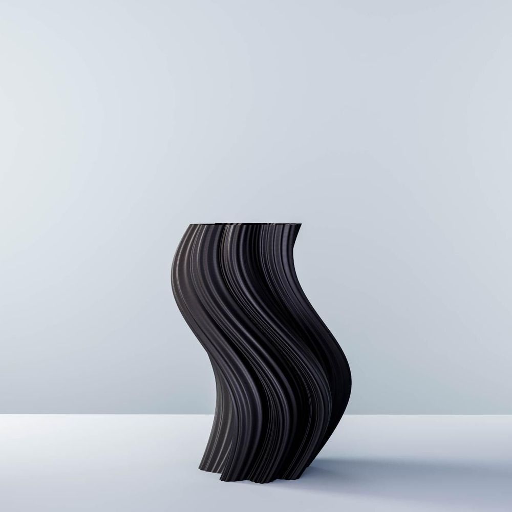 Office design and planning - Vase "Heat Wave" - AUURA