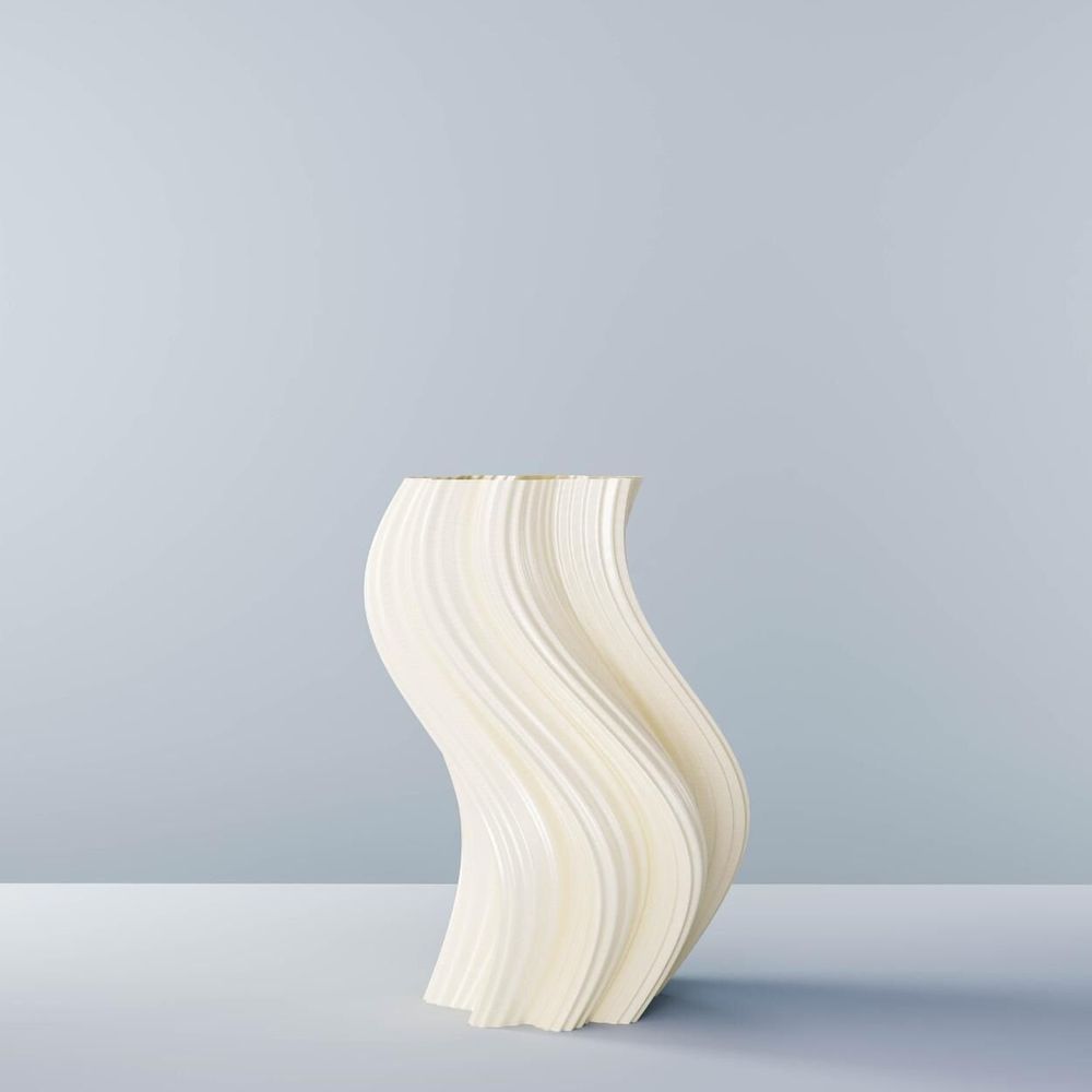 Office design and planning - Vase "Heat Wave" - AUURA
