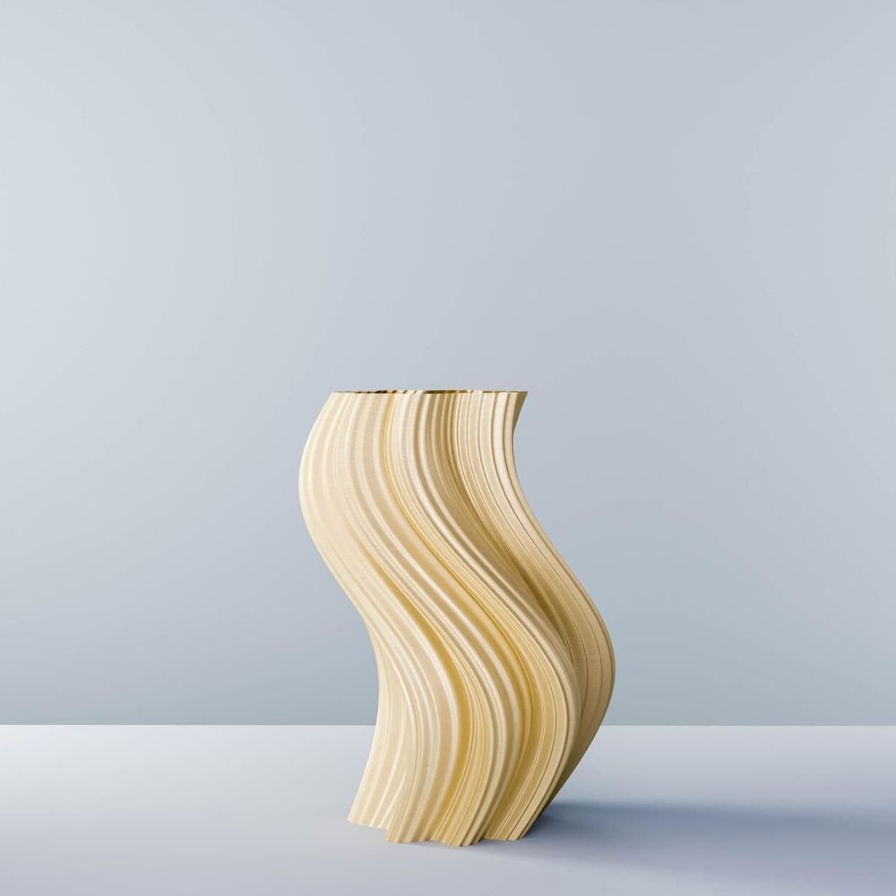 Office design and planning - Vase "Heat Wave" - AUURA