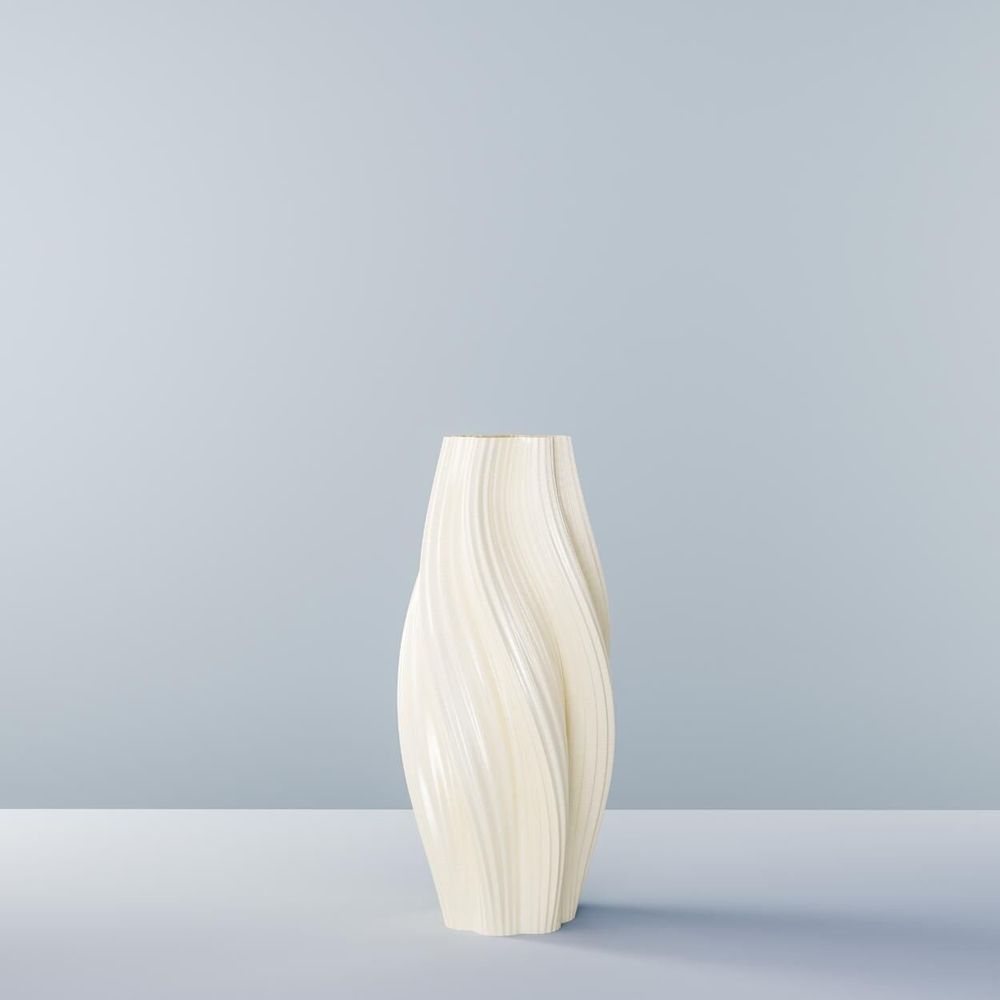 Office design and planning - 3D printed vase "Hot Ice Cream Slim" - AUURA