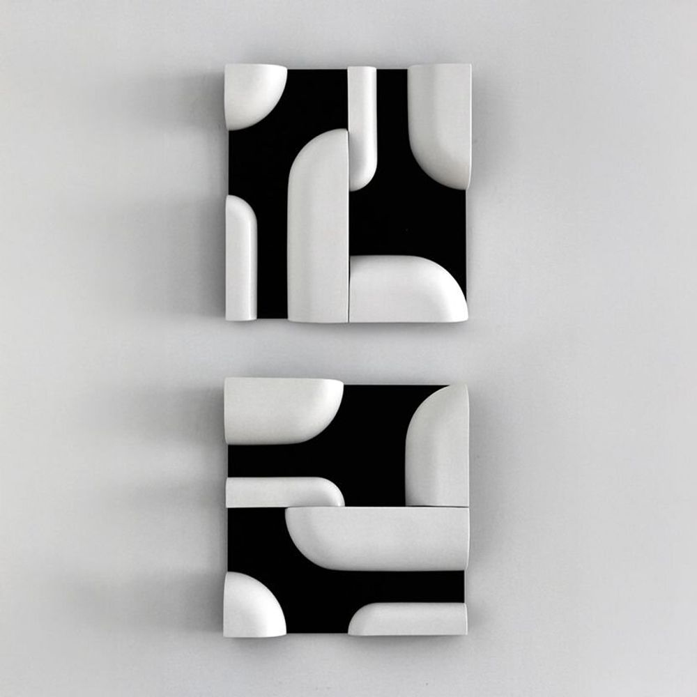 Objets de décoration - Sculpture murale BW.06.02 - SK - SOFIA KARNUKAEVA
