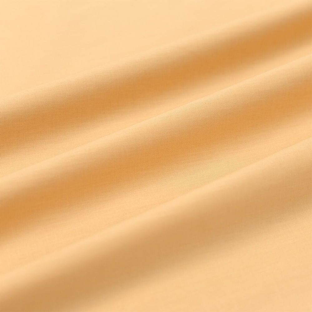 Linge de lit - Ensemble de 2 taies d'oreiller en coton, 50 x 70 cm, ocre - DILIOS