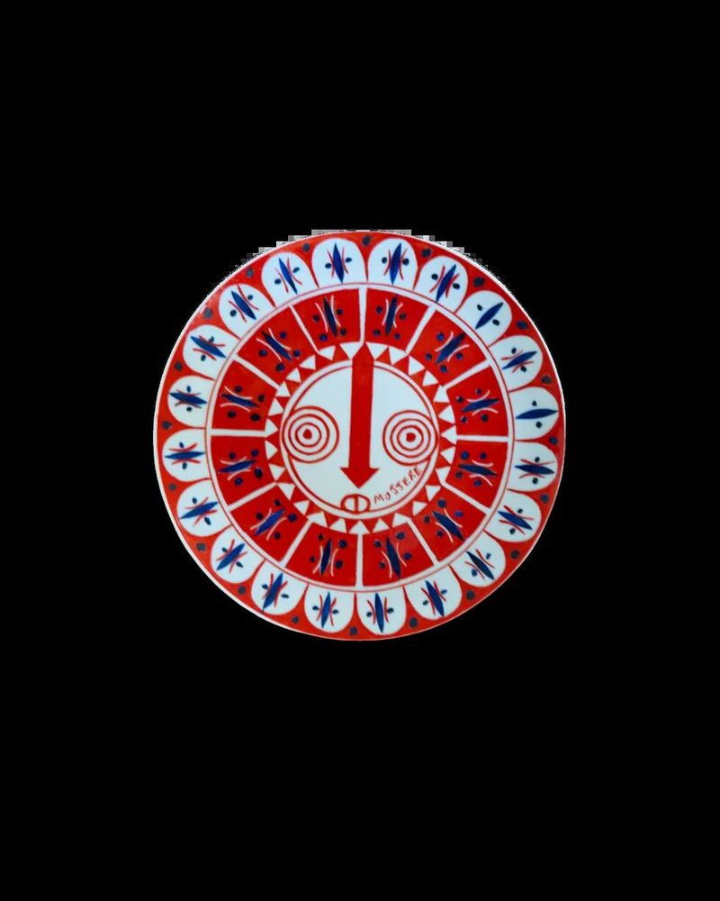 Assiettes de réception - Assiette plate Heritage Fiery Red - MOJJERE