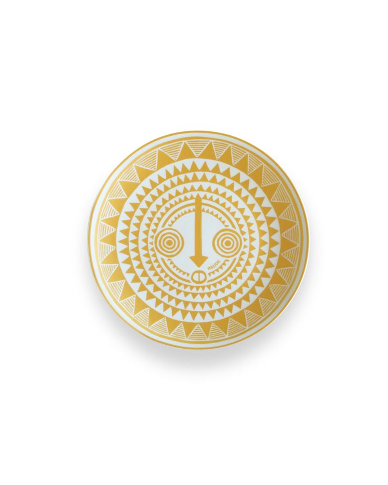 Assiettes de réception - Assiette dessert Weli Gold - MOJJERE