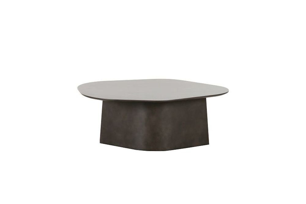 Coffee tables - S/2 TABLES ASS. 'NAMUR' BROWN/BLACK - FANCY