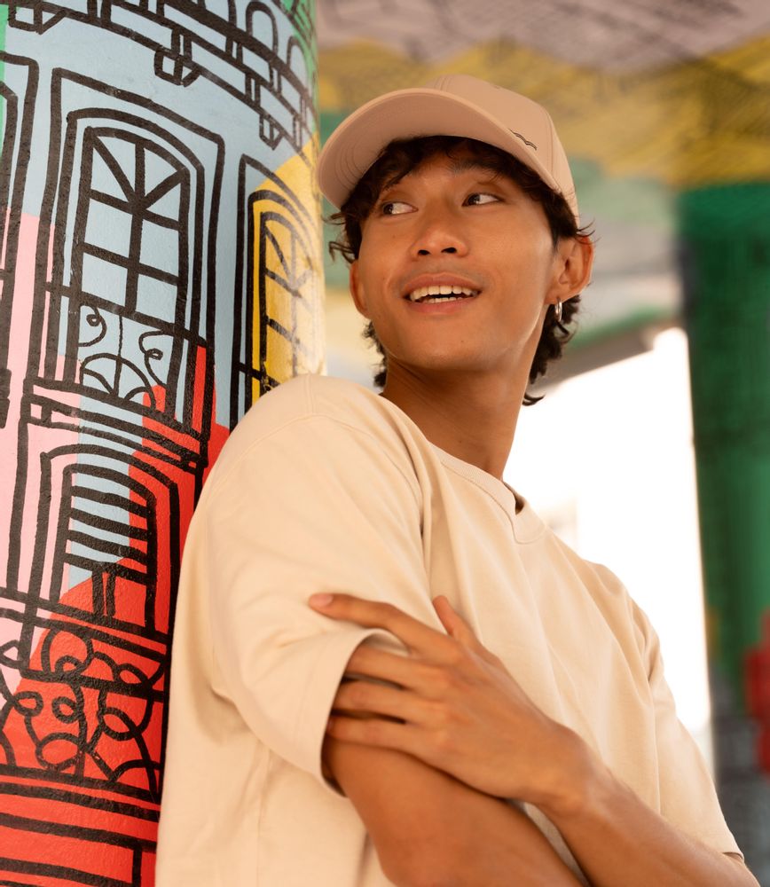 Hats - The Cap, an eco-friendly, breathable and waterproof model. - BEAU NUAGE