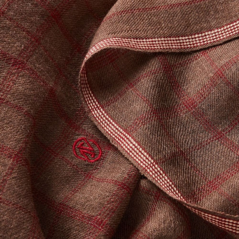 Foulards et écharpes - Echarpe homme marron ALTYN EMEL - AV08 PARIS