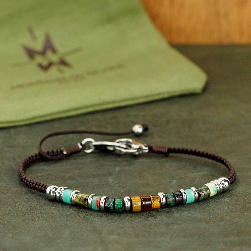 Jewelry - Mother-of-pearl and steel jewelry - MERVEILLES DU MONDE BIJOUX