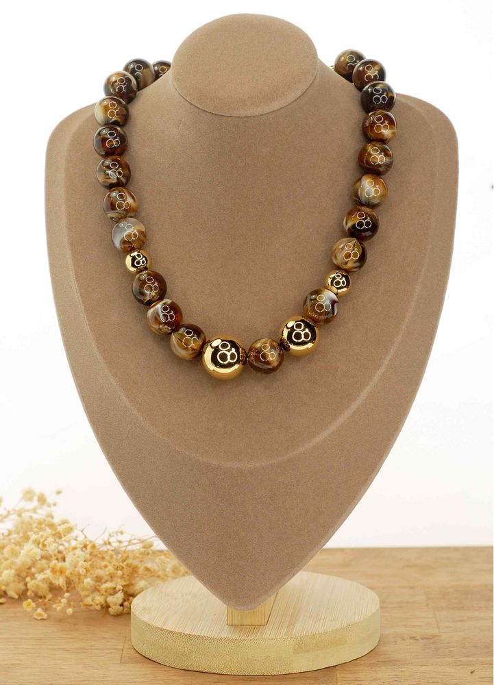 Jewelry - Two-Tone Earrings - MERVEILLES DU MONDE BIJOUX