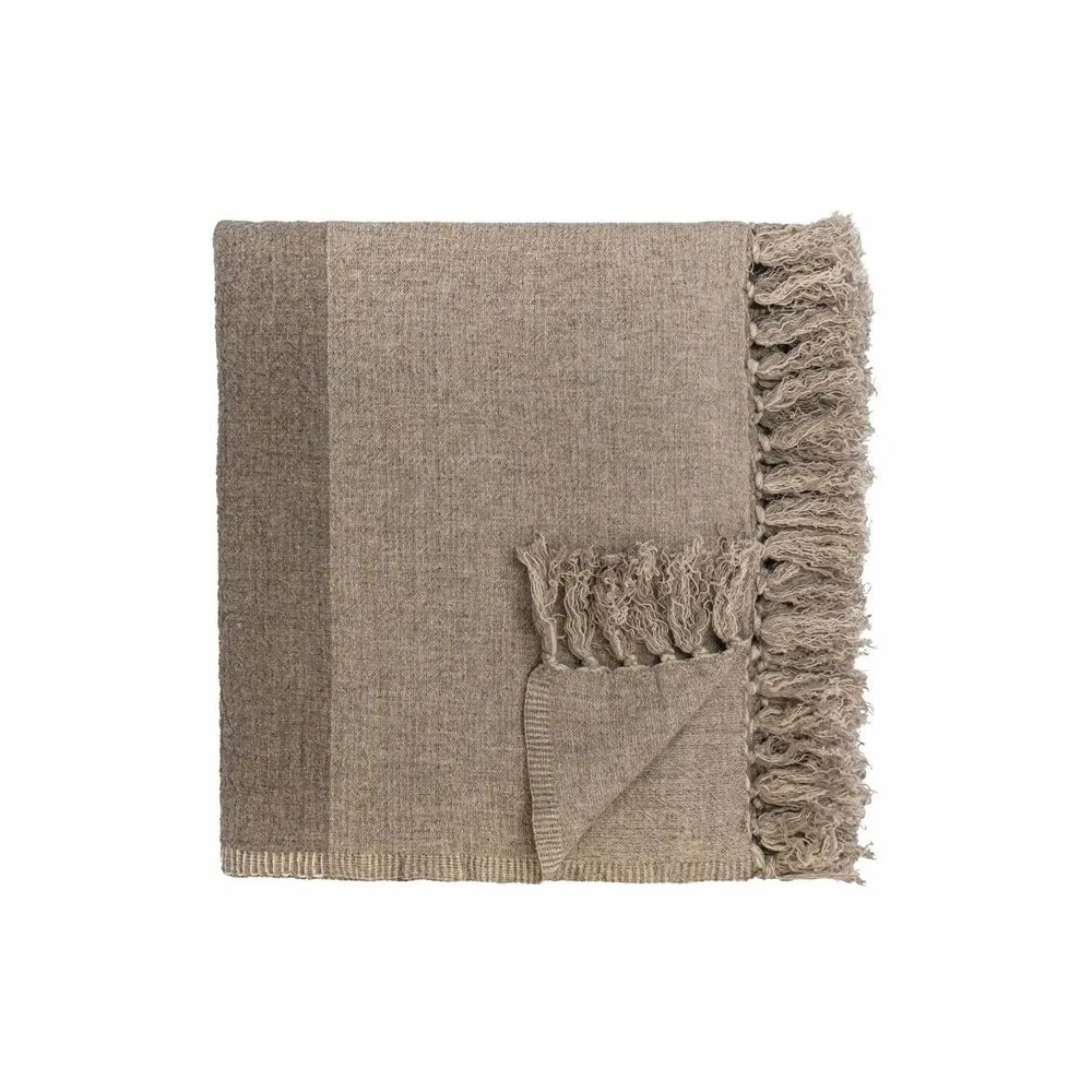 Throw blankets - PERLA blanket 140x220cm - BED AND PHILOSOPHY